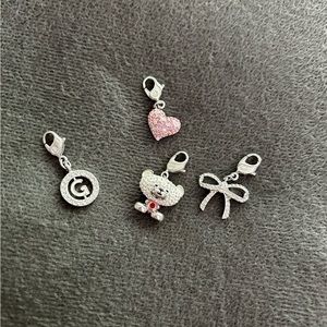 Swarovski charm bracelet charms